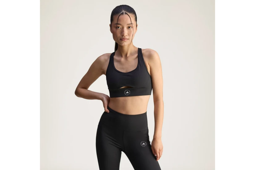 Adidas Performance by Stella McCartney Yoga Γυναικείο Μπουστάκι Μαύρο