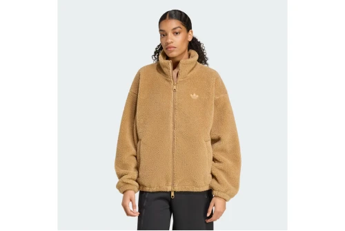 Adidas Originals Ess Teddy Ζακέτα Sherpa Γυναικεία (JW2783)