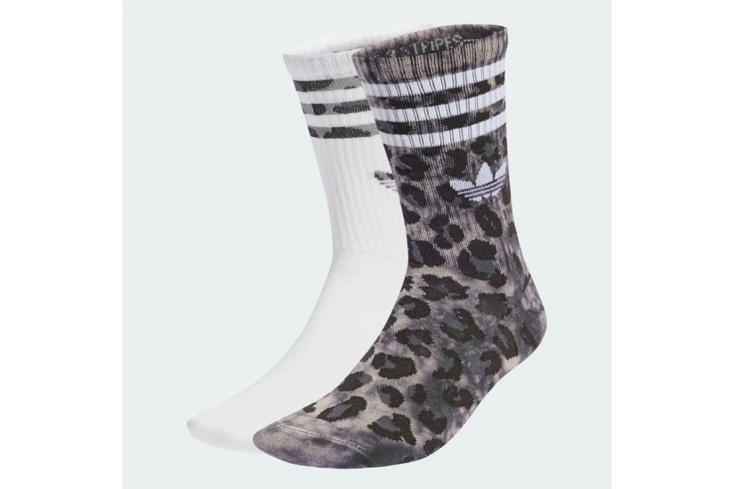 Adidas Originals Leopard Ψηλές Κάλτσες 2 Ζευγάρια