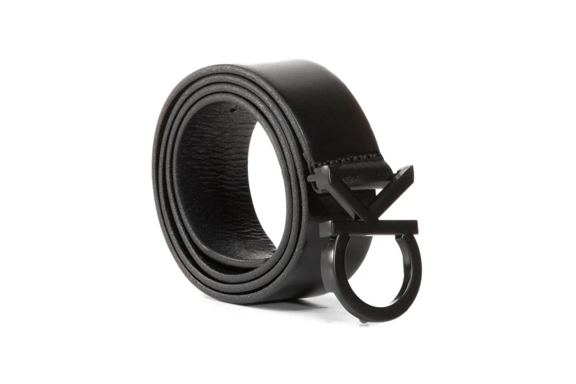 Calvin Klein Buckle 35MM Ανδρική Casual Ζώνη Μαύρη