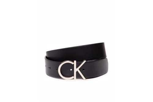 Calvin Klein Leather Logo Ζώνη Casual (K60K602141 910)