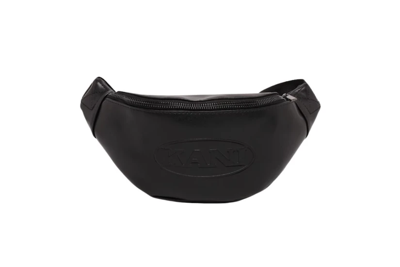 Karl Kani Retro Crossbody Τσαντάκι Χιαστί - Ώμου Μαύρο