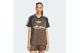Adidas Originals Satin Jersey Γυναικείο Κοντομάνικο T-Shirt Μαύρο, Καφέ, Εκρού