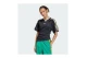 Adidas Originals Rouched Football Jersey Γυναικείο Κοντομάνικο T-Shirt Μαύρο, Κίτρινο, Εκρού