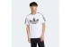 Adidas Originals Monogram Infill 3-Stripes Ανδρικό Κοντομάνικο T-Shirt Λευκό, Μαύρο