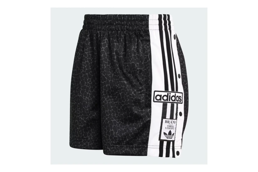 Adidas Originals AOP Adibreak Γυναικείο Αθλητικό Σορτς Μαύρο, Λευκό, Ανθρακί