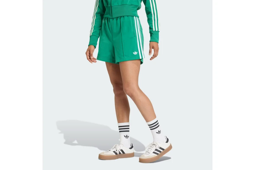 Adidas Originals Firebird Classic Γυναικείο Αθλητικό Σορτς Πράσινο, Λευκό
