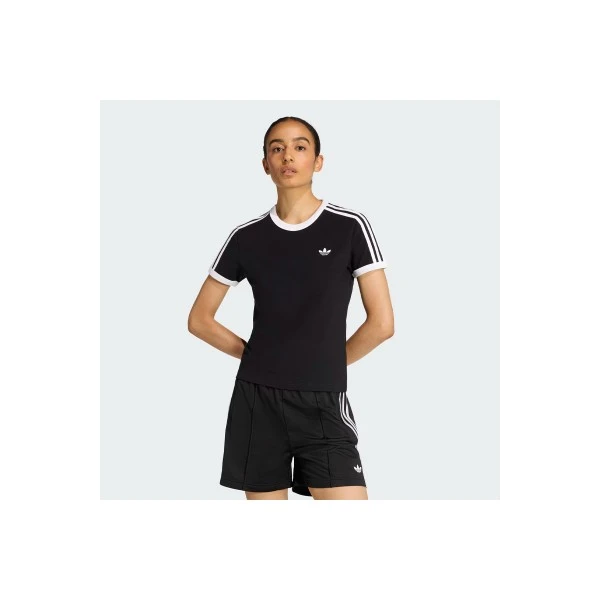 Adidas Originals 3-Stripes Slim T-Shirt Γυναικείο (KD7980)