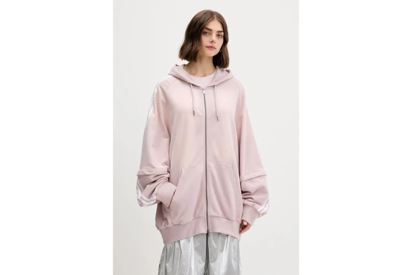 Adidas Originals Adilenium Γυναικεία Ζακέτα με Κουκούλα