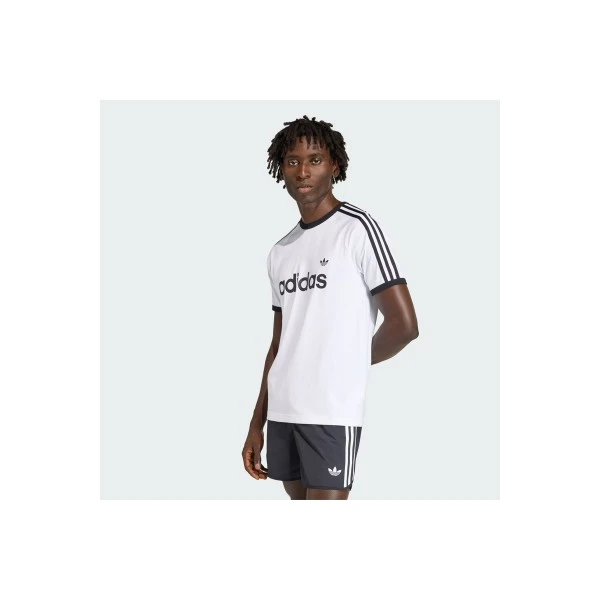 Adidas Originals 3-Stripes Slim Ringer T-Shirt Ανδρικό (KF0418)