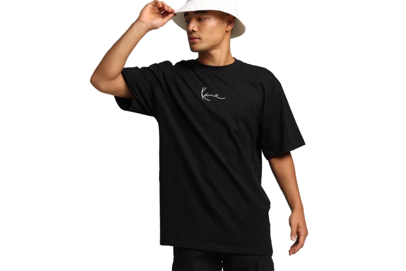 Karl Kani Small Signature Ανδρικό Κοντομάνικο T-Shirt Μαύρο