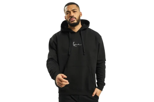 Karl Kani Small Signature Hoodie Ανδρικό (KKMQ12006 BLACK)