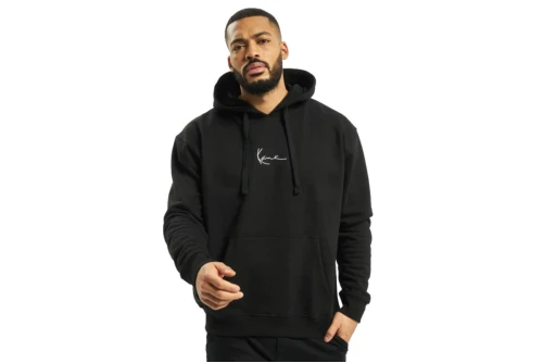 Karl Kani Small Signature Hoodie Ανδρικό (KKMQ12006 BLACK)