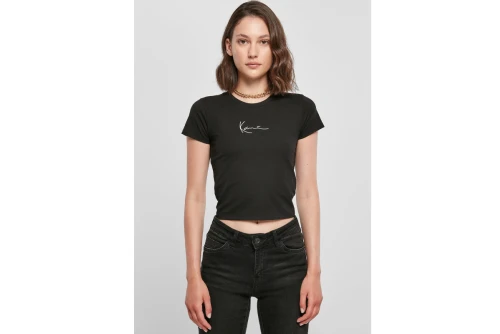 Karl Kani Small Signature T-Shirt Γυναικείο (KKWQ22002BLK)