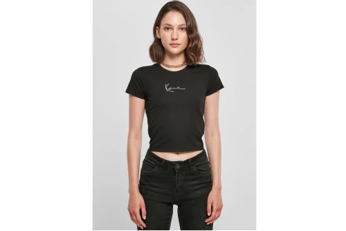 Karl Kani Small Signature T-Shirt Γυναικείο (KKWQ22002BLK)