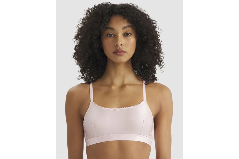 Adidas Originals Bandeau Γυναικείο Bralette Ροζ