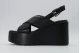 Karl Lagerfeld Wendy Kross Strap Sling Γυναικεία Πέδιλα Μαύρα