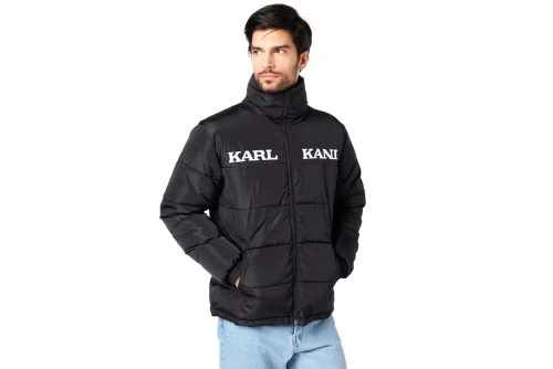 Karl Kani Retro Essential Μπουφάν Puffer Ανδρικό (KM-JK012-001-01 BLACK)