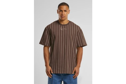 Karl Kani Small Signature Essential Pinstripe T-Shirt Ανδρικό (KM-TE021-022-15IND)