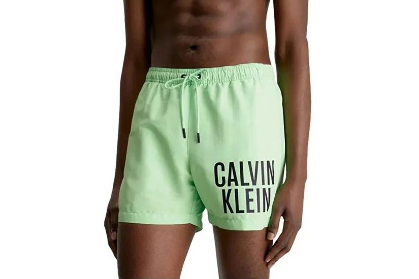 Calvin Klein Drawstring Ανδρικό Μαγιό Σορτς Πράσινο