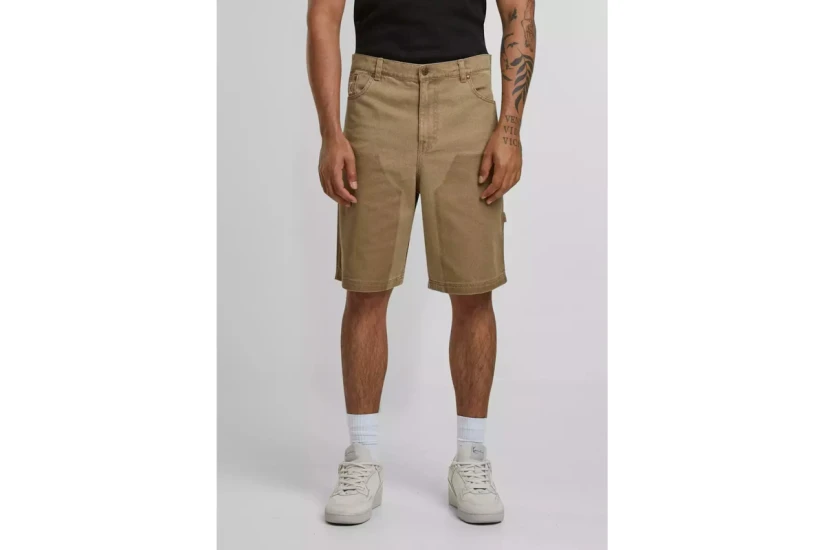 Karl Kani Og Washed Carpenter Ανδρική Βερμούδα Τζιν Μπεζ