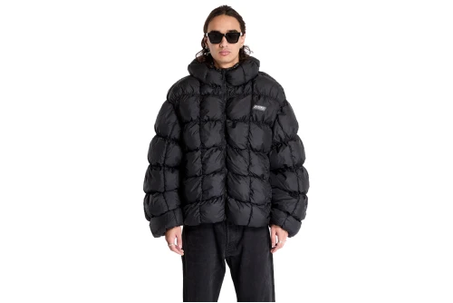 Karl Kani Sport Patch Square Quilted Μπουφάν Puffer Ανδρικό (KM243-046-2 BLACK)