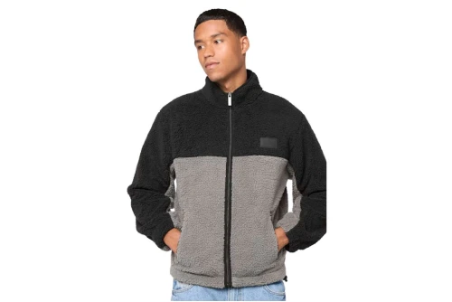 Karl Kani Signature Rubber Patch Teddy Ζακέτα Sherpa Ανδρική (KM253-047-2)