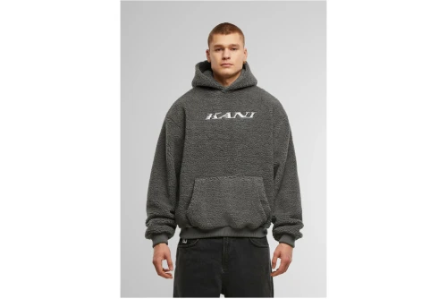 Karl Kani Silver Teddy Hoodie Ανδρικό (KM253-048-2)