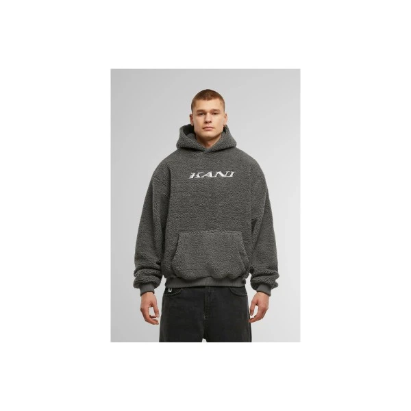 Karl Kani Silver Teddy Hoodie Ανδρικό (KM253-048-2)