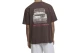 Karl Kani Slogan Boxy Print Ανδρικό Κοντομάνικο T-Shirt Καφέ