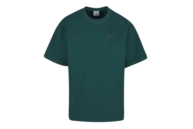 Karl Kani Signature Waffle Ανδρικό Κοντομάνικο T-Shirt Κυπαρισσί