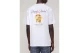 Karl Kani Signatute Hot Dog Ανδρικό Κοντομάνικο T-Shirt Λευκό, Κίτρινο, Καφέ