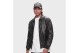 Karl Kani Signature PU Leather Bomber Ανδρικό Μπουφάν από Δερματίνη Μαύρο