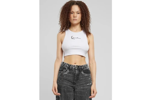 Karl Kani Small Signature Essential Crop Top Αμάνικο Γυναικείο (KW-TP011-002-01)