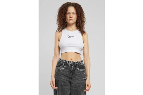 Karl Kani Small Signature Essential Crop Μπλούζα Αμάνικη Γυναικεία (KW-TP011-002-01CHN)
