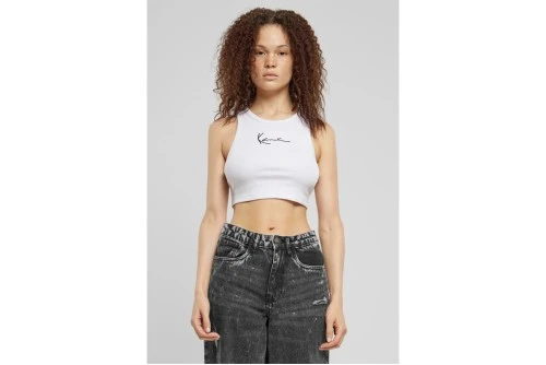 Karl Kani Small Signature Essential Crop Μπλούζα Αμάνικη Γυναικεία (KW-TP011-002-01CHN)