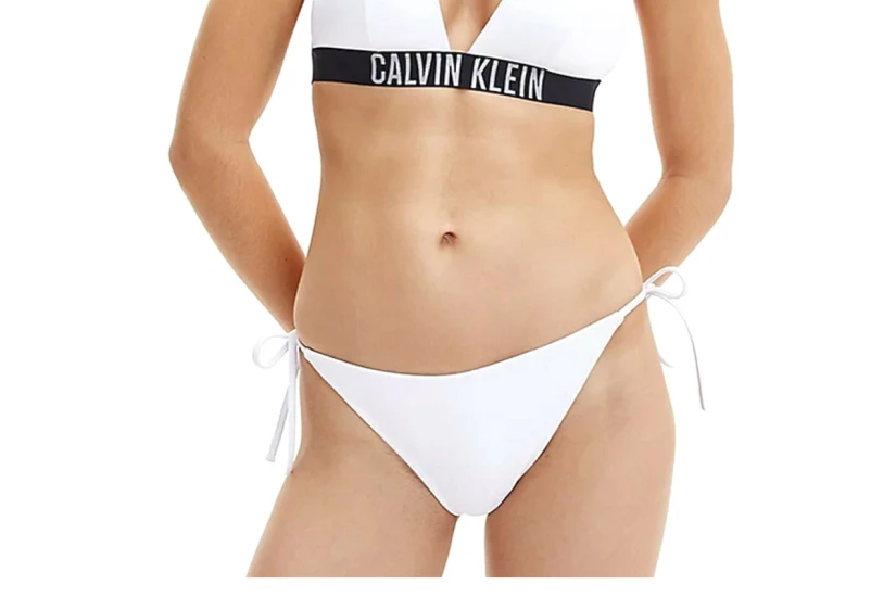 Calvin Klein String Side Tie Cheeky Μαγιό Bikini Bottom Γυναικείο (KW0KW01724 YCD)