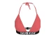 Calvin Klein Intense Power Triangle Γυναικείο Μαγιό Bikini Top Κοραλλί
