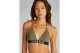 Calvin Klein Triangle Γυναικείο Μαγιό Bikini Top Χακί