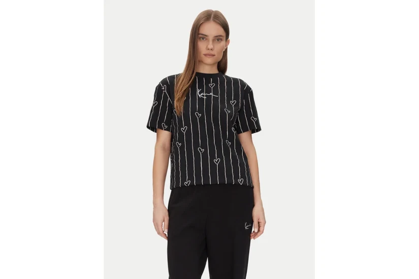 Karl Kani Signature Heart Pins Γυναικείο Κοντομάνικο T-Shirt