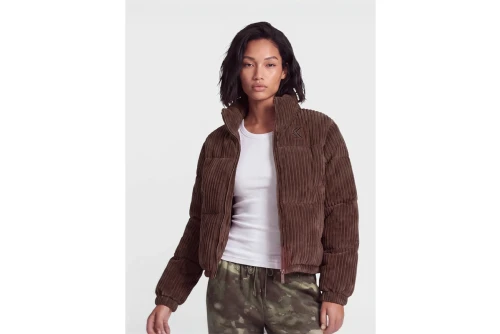 Karl Kani Og K Corduroy Μπουφάν Puffer Γυναικείο (KW263-009-2)