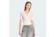Adidas Originals V-Neck Γυναικεία Ζακέτα Ροζ, Εκρού