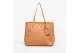 Jordan Suede Monogram Γυναικεία Τσάντα Tote Κάμελ 40L