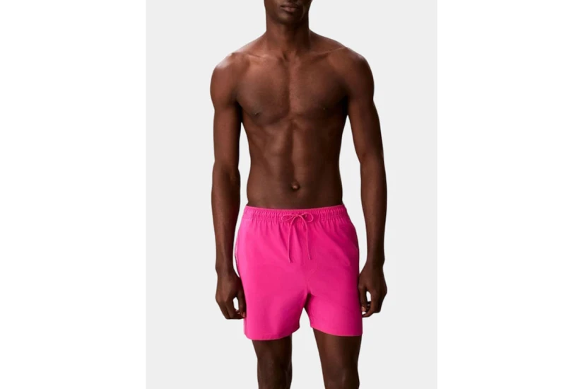 Calvin Klein Core Solid Swim Ανδρικό Μαγιό Σορτς Φούξια