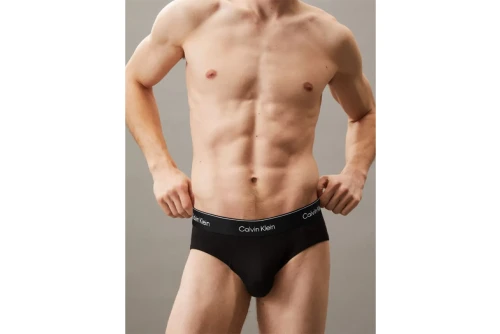 Calvin Klein Icon Cotton Stretch Εσώρουχο Σλιπ 3-Τεμάχια (LV00NB4388 TM6)