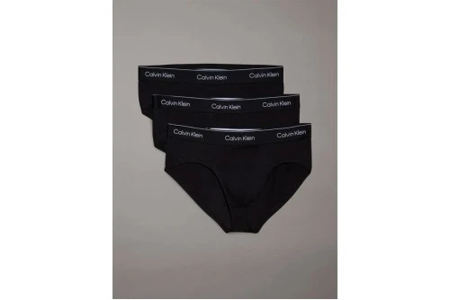 Calvin Klein Icon Cotton Stretch Εσώρουχο Σλιπ 3-Τεμάχια (LV00NB4388 TM6)