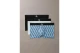 Calvin Klein Graphic Monogram Ανδρικά Εσώρουχα Boxer Μαύρα, Γαλάζια, Λευκά 3 Τεμάχια