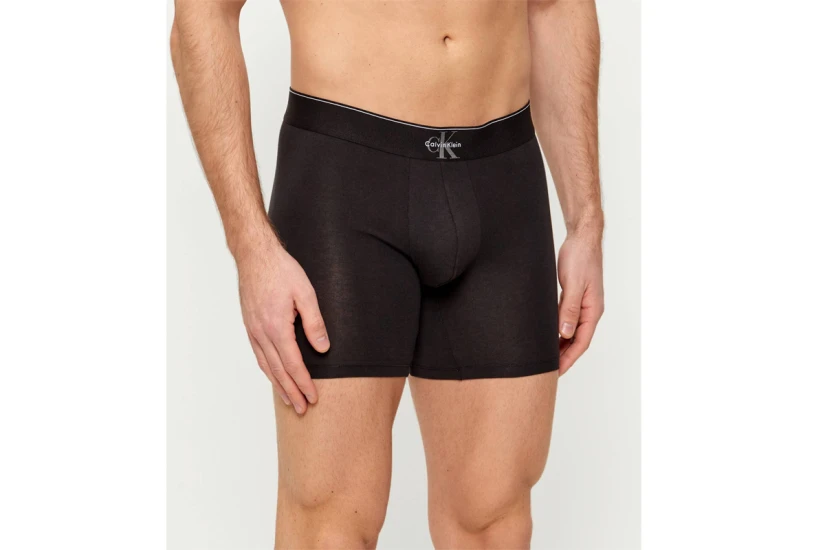 Calvin Klein Graphic Monogram Ανδρικά Εσώρουχα Boxer Μαύρα 3-Τεμάχια
