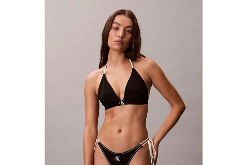 Calvin Klein Monogram Μαγιό Bikini Top Γυναικείο (LV00Q61225 UB1)