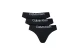 Calvin Klein Maximum Cotton Εσώρουχο String 3-Τεμάχια (LV00QD5397 UB1)